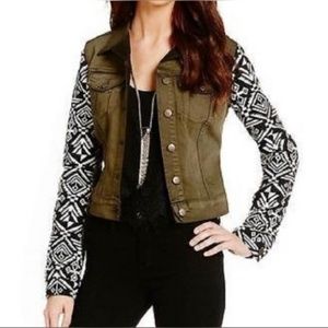 Jessica Simpson Olive Green Jacket